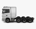 Mercedes-Benz Actros Tractor 4-axle 2014 3d model side view