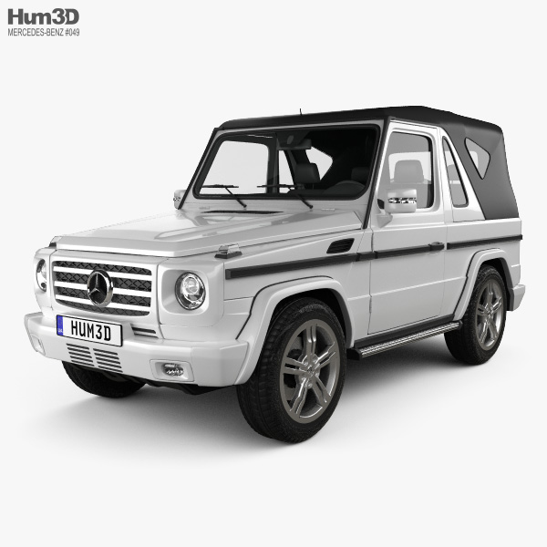 Mercedes-Benz G-class cabriolet 3-door 2011 3D model