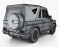 Mercedes-Benz G-Клас Кабріолет трьохдверний 2011 3D модель