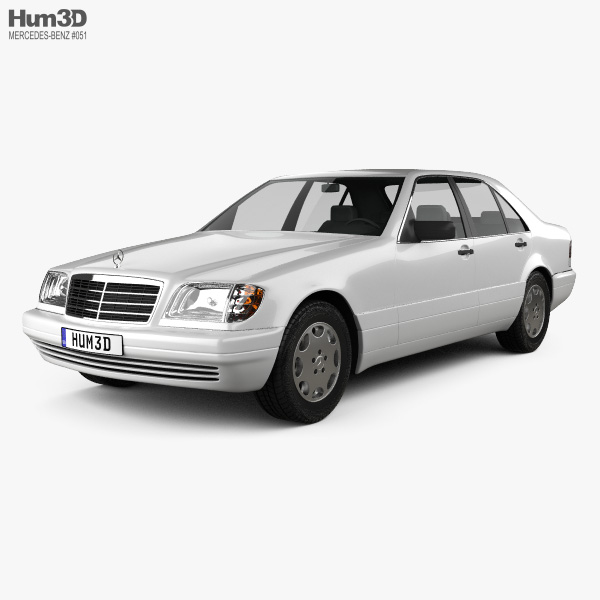 Mercedes-Benz S-class (W140) 2006 3D model