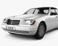 Mercedes-Benz S-class (W140) 2006 3d model