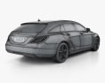 Mercedes-Benz CLS 클래스 X218 Shooting Brake 2016 3D 모델 