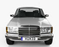 Mercedes-Benz Eクラス W123 クーペ 1975 3Dモデル front view