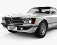 Mercedes-Benz SL-class R107 coupe 1972 3d model