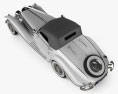 Mercedes-Benz 500K Special Roadster 1936 3d model top view