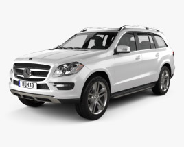 Mercedes-Benz GL-Class X166 2016 3D model