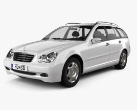 Mercedes-Benz Cクラス (W203) estate 2005 3Dモデル