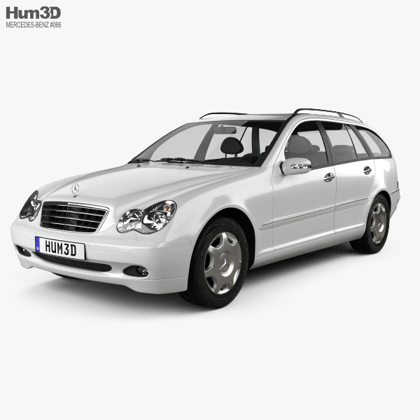 Mercedes-Benz C级 (W203) estate 2005 3D模型