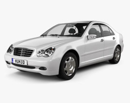 Mercedes-Benz Cクラス (W203) セダン 2005 3Dモデル
