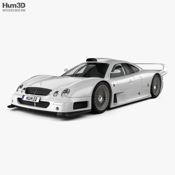 Mercedes-Benz CLK级 GTR AMG 1999 3D模型