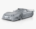 Mercedes-Benz CLK 클래스 GTR AMG 1999 3D 모델  clay render