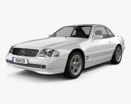 Mercedes-Benz SL-class (R129) 2002 3D model