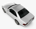 Mercedes-Benz SL级 (R129) 2002 3D模型 顶视图
