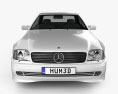 Mercedes-Benz SL级 (R129) 2002 3D模型 正面图