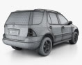Mercedes-Benz M-Class (W163) 2005 3d model