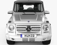 Mercedes-Benz G-class 5-door 2016 3d model front view