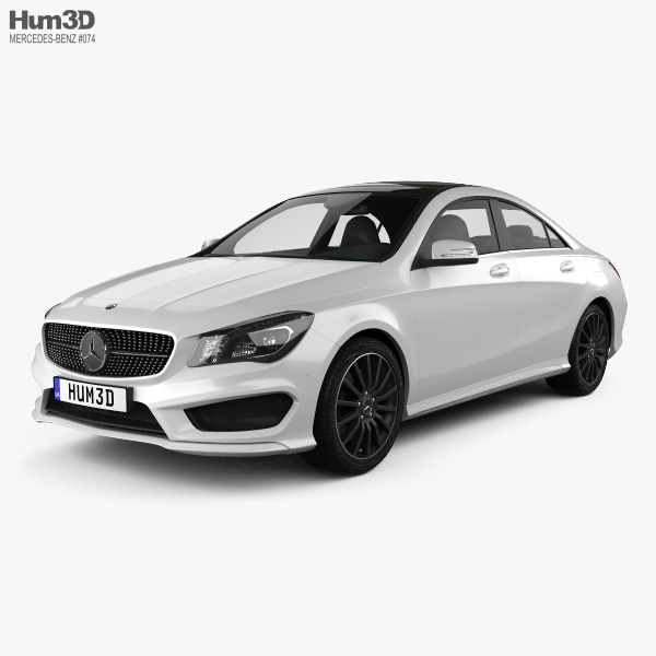 Mercedes-Benz CLA AMG Sports Package 2016 Modelo 3d