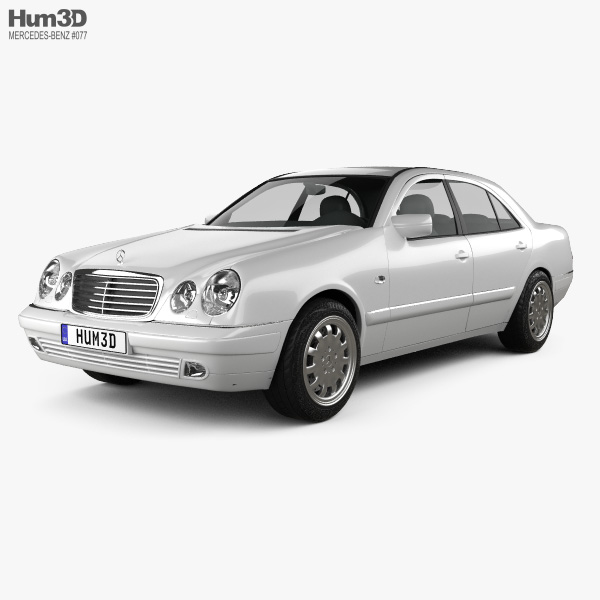 Mercedes-Benz E-class sedan (W210) 2003 3D model