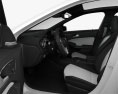 Mercedes-Benz A-class with HQ interior 2015 3d model seats