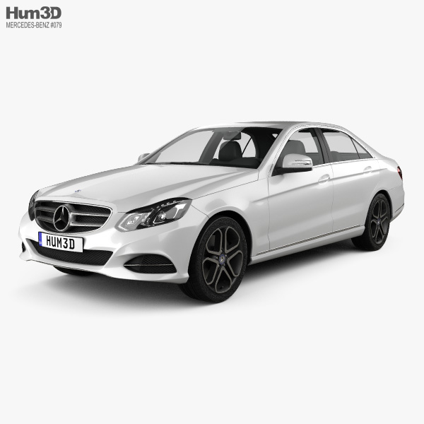 Mercedes-Benz E 클래스 (W212) 세단 2017 3D 모델 