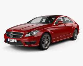 Mercedes-Benz CLS-class 63 AMG 2016 3D model