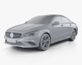 Mercedes-Benz CLA-Class (C117) 2016 3d model clay render