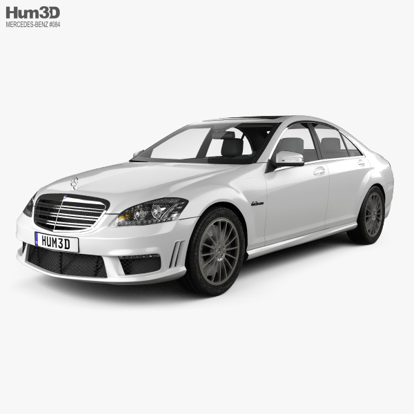 Mercedes-Benz S-class 65 AMG 2014 3D model