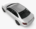Mercedes-Benz C-class 63 AMG sedan 2014 3d model top view