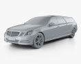 Mercedes-Benz E-class Binz Xtend 2014 3d model clay render