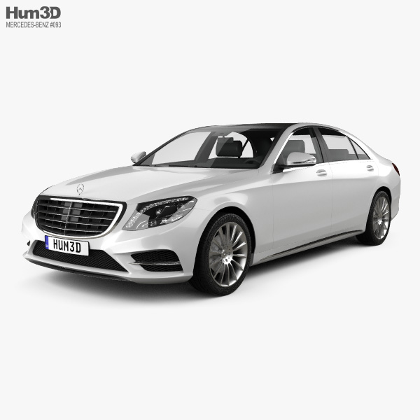 Mercedes-Benz S-class (W222) 2017 3D model