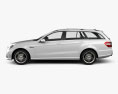 Mercedes-Benz Eクラス 63 AMG estate 2010 3Dモデル side view
