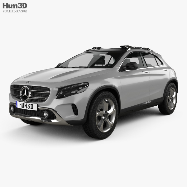 Mercedes-Benz GLAクラス 概念 2013 3Dモデル