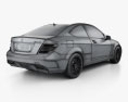 Mercedes-Benz Classe C 63 AMG Coupe Black Series 2012 Modelo 3d