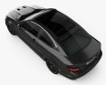 Mercedes-Benz C-клас 63 AMG Coupe Black Series 2015 3D модель top view