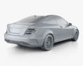 Mercedes-Benz C-class 63 AMG Coupe Black Series 2015 3d model