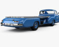 Mercedes-Benz Blue Wonder Renntransporter 1954 3D模型