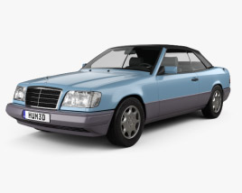 Mercedes-Benz E-class convertible 1996 3D model