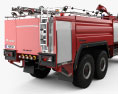 Mercedes-Benz Zetros Rosenbauer Fire Truck 2022 3d model