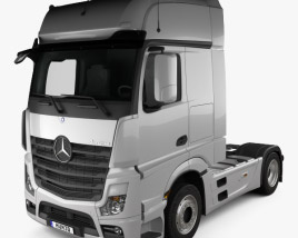 Mercedes-Benz Actros 1851 Tractor Truck 2013 3D model