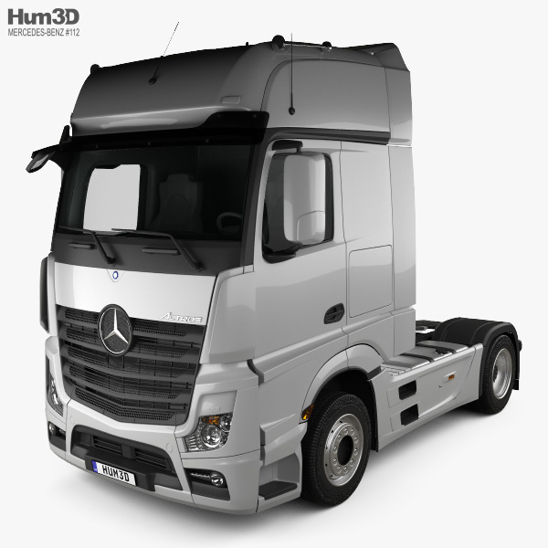 Mercedes-Benz Actros 1851 Tractor Truck 2013 3D model