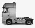 Mercedes-Benz Actros 1851 Tractor Truck 2013 3d model side view