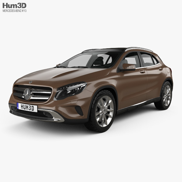 Mercedes-Benz GLAクラス 2014 3Dモデル