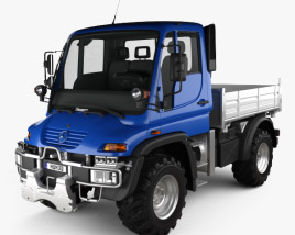 Mercedes-Benz Unimog U300 2014 3D модель