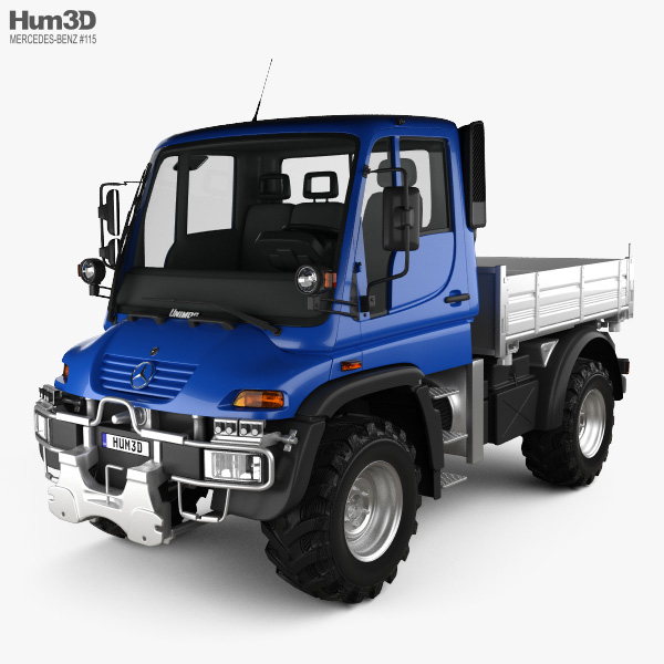 Mercedes-Benz Unimog U300 2014 3D model
