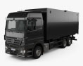 Mercedes-Benz Actros Box Truck 2022 3d model