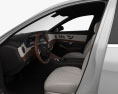 Mercedes-Benz S-class (W222) with HQ interior 2017 3d model seats