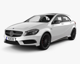 Mercedes-Benz A-class AMG 2016 3D model