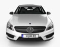 Mercedes-Benz Clase A AMG 2016 Modelo 3D vista frontal