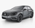 Mercedes-Benz A-class (W176) Urban Package 2016 3d model wire render