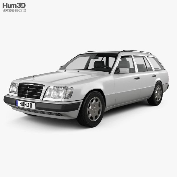 Mercedes-Benz E-Клас Wagon 1996 3D модель